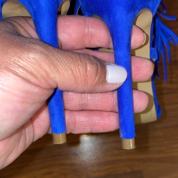 Steve Madden Fringly Royal blue - Picture 6 of 8